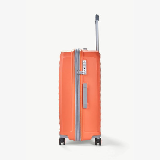 Valise extensible à roulettes Rock Sunwave, format moyen, 66 cm - Pêche